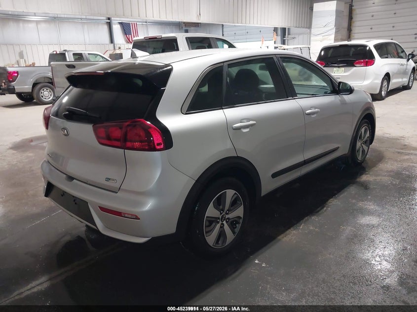 Vin: kndcb3lc4k5218964, lot: 45737702, kia niro fe 20194