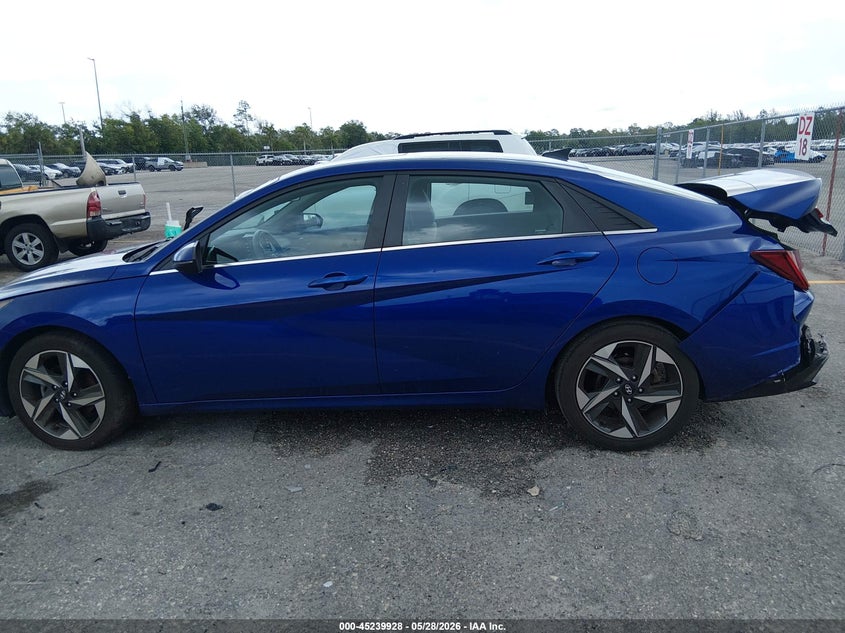 2022 Hyundai Elantra Sel VIN: 5NPLN4AG7NH065990 Lot: 45239928