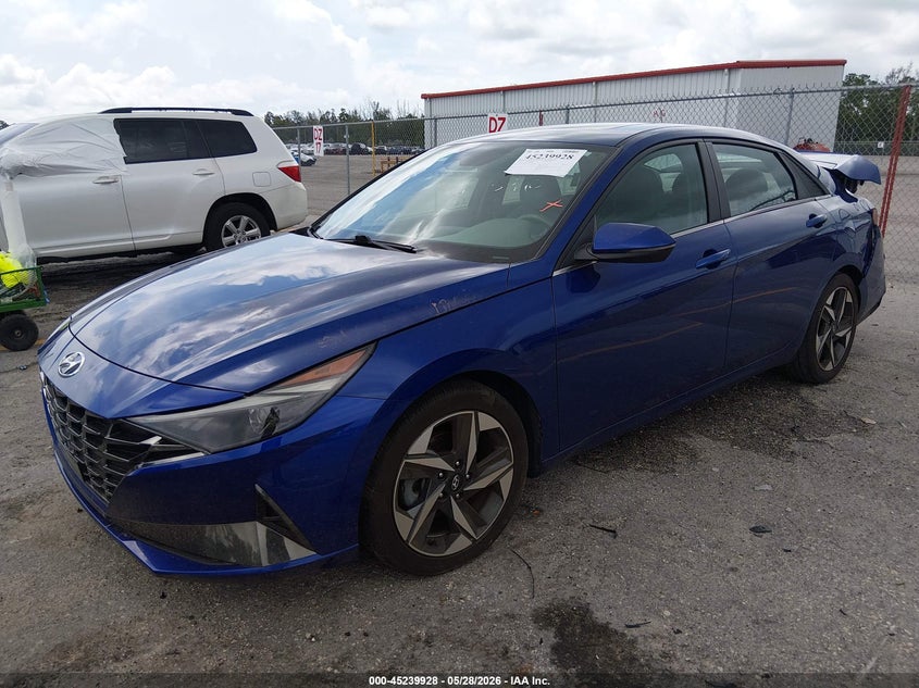 2022 Hyundai Elantra Sel 5NPLN4AG7NH065990 photo 1