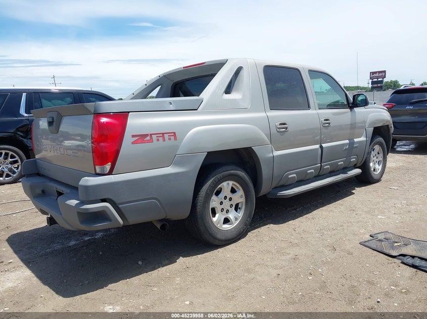 2002 CHEVROLET AVALANCHE TRUCK 5.3L V-8 285HP