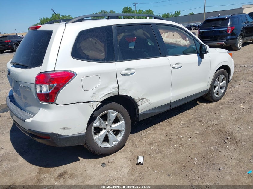 Vin: jf2sjadc1fh836864, lot: 45737787, subaru forester 2.5i premium 20154