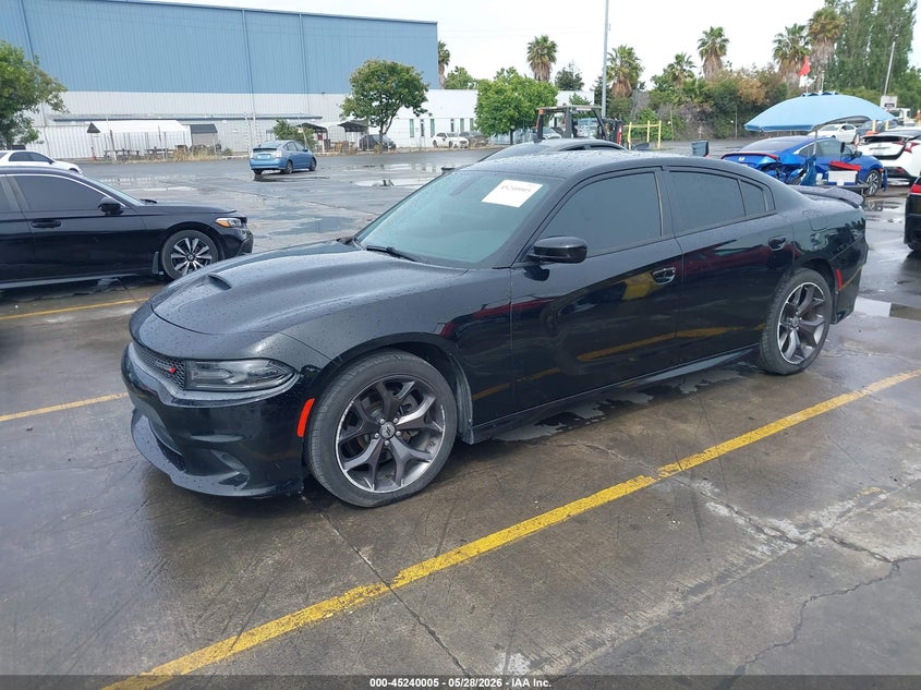 2019 Dodge Charger Gt Rwd 2C3CDXHG9KH678101 photo 1