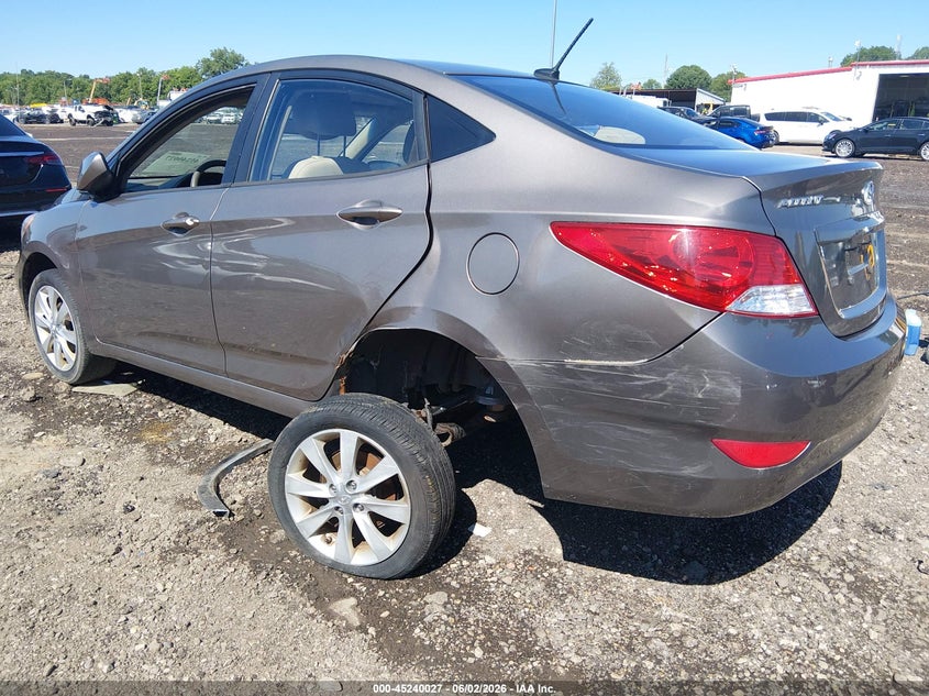 Vin: kmhcu4ae3du577795, lot: 45737818, hyundai accent gls 20133