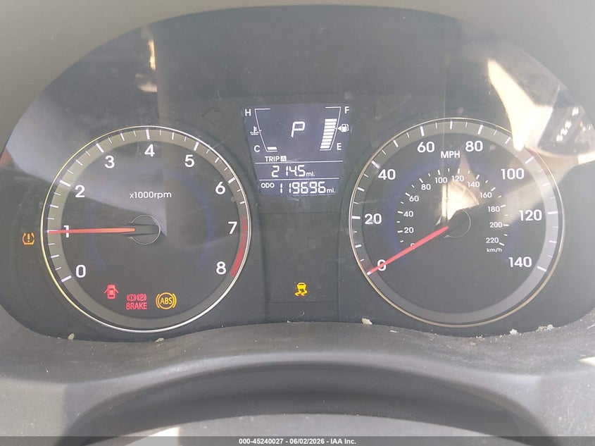 2013 Hyundai Accent Gls VIN: KMHCU4AE3DU577795 Lot: 45240027