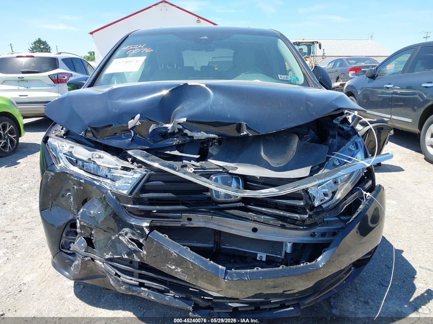 2022 Honda Odyssey Elite VIN: 5FNRL6H99NB004254 Lot: 45240076