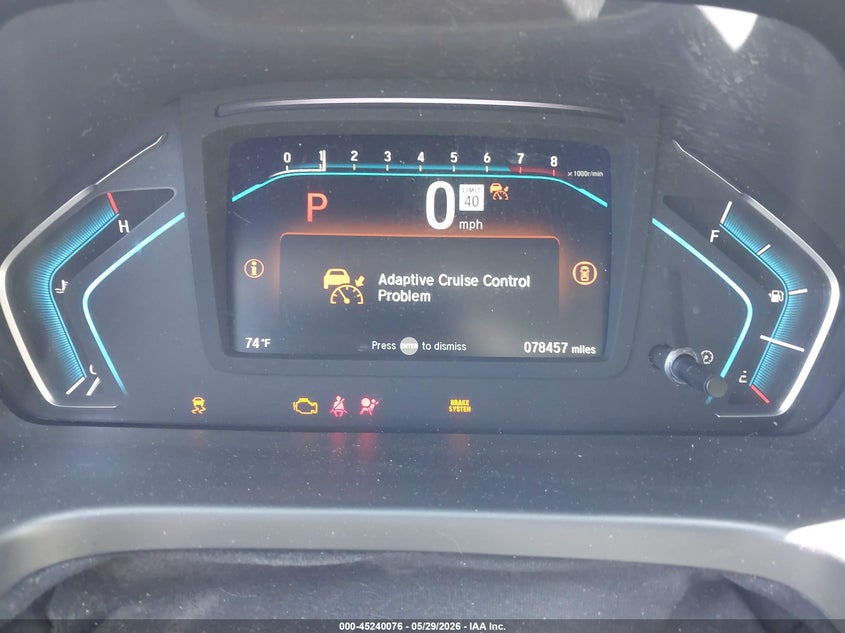 2022 Honda Odyssey Elite VIN: 5FNRL6H99NB004254 Lot: 45240076