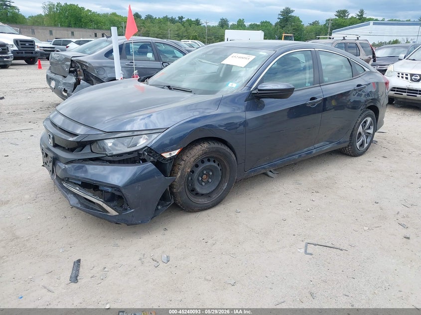 VIN 2HGFC2F62MH554748 2021 HONDA CIVIC LX