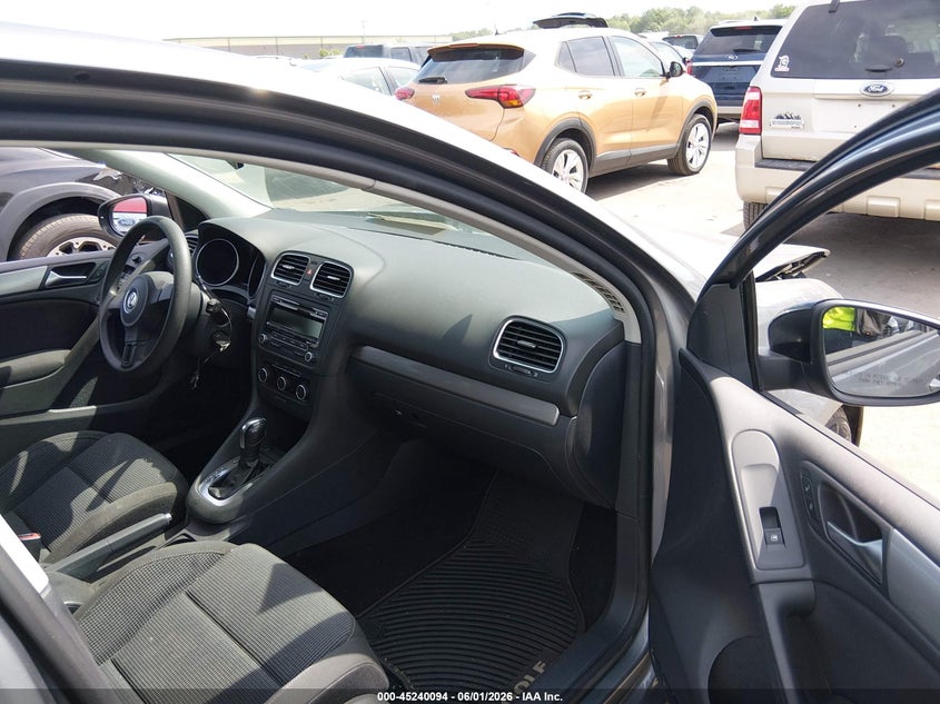 2012 Volkswagen Golf 2.5 2.5L 4-Door grey Lot 111045240094 Vin WVWDB7AJ2CW336889