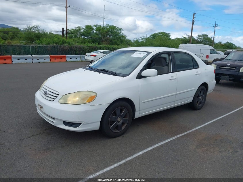 2003 Toyota Corolla 1NXBR3HEX3D075099 photo 1