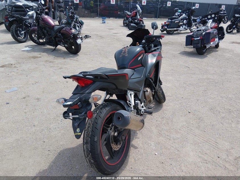 2019 HONDA CBR300 auction photo 4