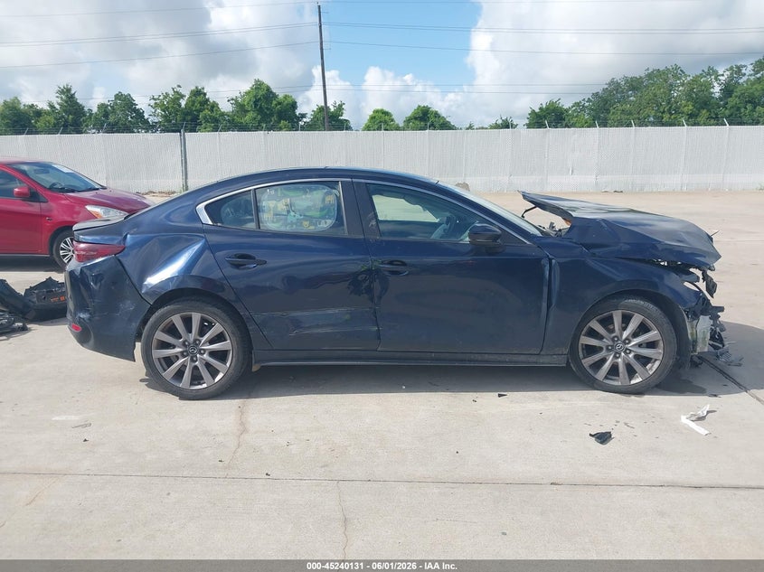 VIN JM1BPABL7M1322801 2021 MAZDA MAZDA3 SELECT