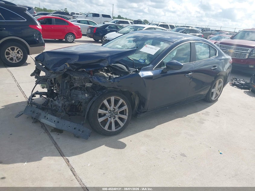 Vin: jm1bpabl7m1322801, lot: 45737922, mazda mazda3 select 20212