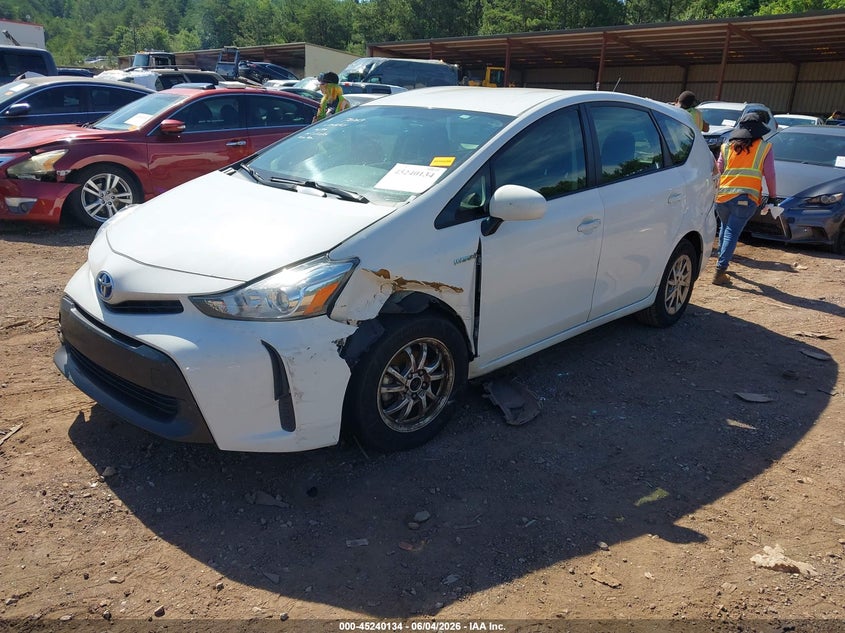 Vin: jtdzn3eu0hj071467, lot: 45737925, toyota prius v two 20172