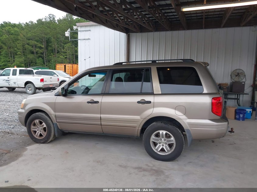 2003 Honda Pilot Ex-L VIN: 2HKYF18533H57143 Lot: 45240136