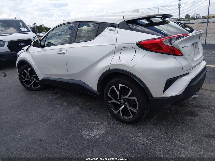 Vin: jtnkhmbx4l1088127, lot: 45737947, toyota c-hr xle 20203