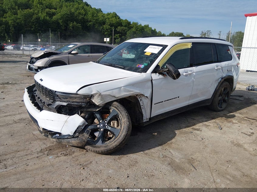 2021 JEEP GRAND CHEROKEE L auction photo 2