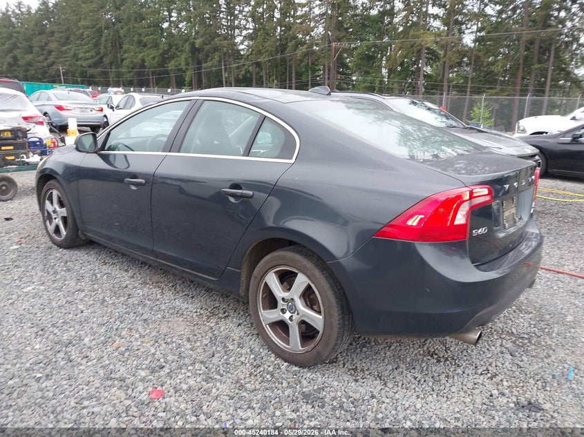 Vin: yv1612fh3d2222861, lot: 45737975, volvo s60 t5 20133
