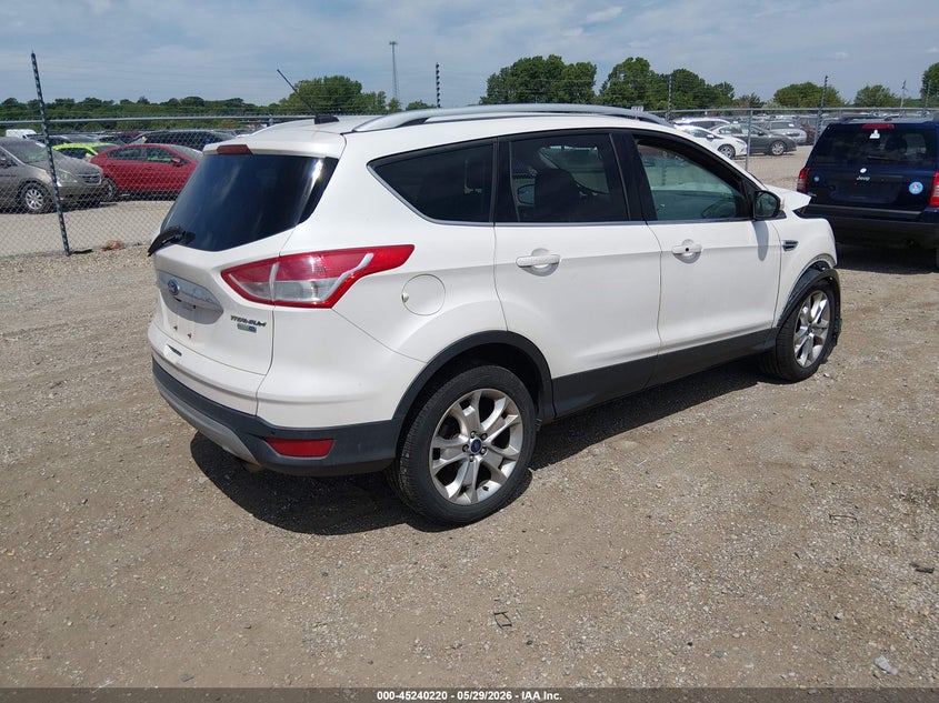 Vin: 1fmcu9j97guc86544, lot: 45738011, ford escape titanium 20164