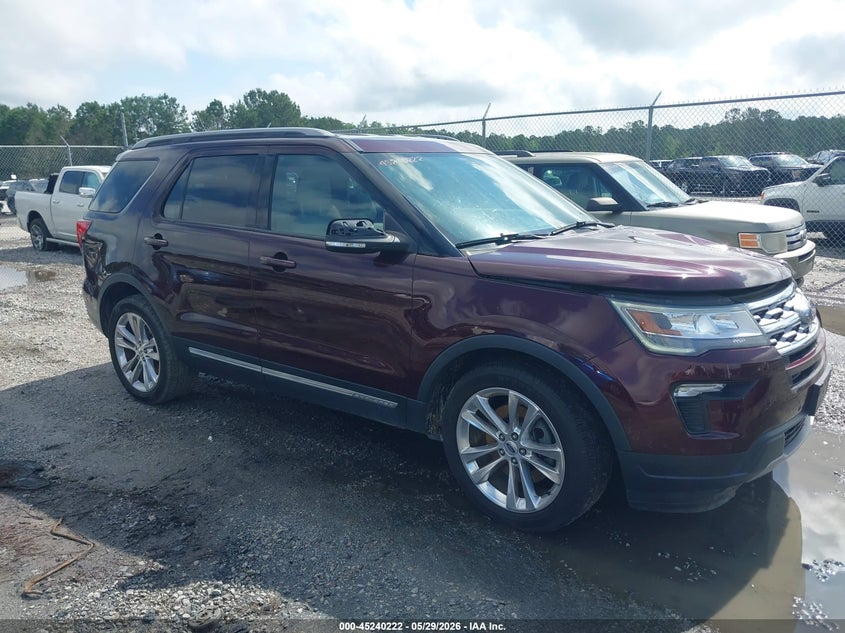 VIN 1FM5K7D8XKGA75805 2019 FORD EXPLORER XLT