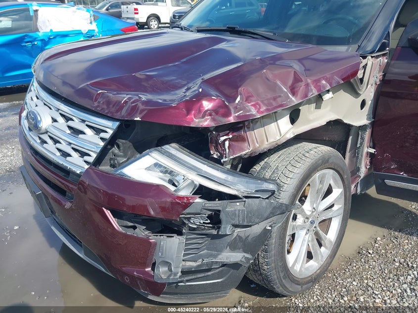 VIN 1FM5K7D8XKGA75805 2019 FORD EXPLORER XLT