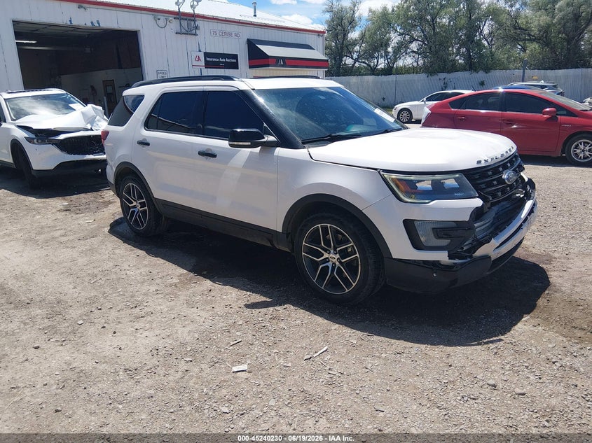 Vin: 1fm5k8gt2ggd13837, lot: 45738021, ford explorer sport 2016 img_1