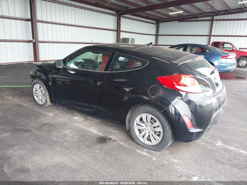 Vin: kmhtc6ad0cu079638, lot: 45738026, hyundai veloster base w/red/black 20123