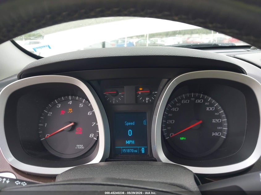 2012 Chevrolet Equinox 2.4 Ltz white Lot 111045240236 Vin 2GNALFEK3C6375425