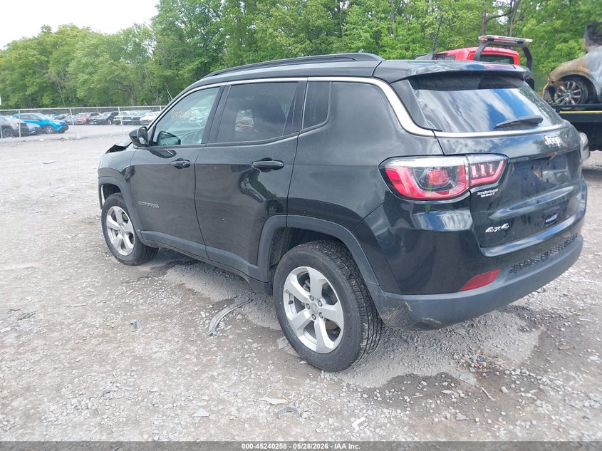Vin: 3c4njdbb3kt760891, lot: 45738048, jeep compass latitude 4x4 20193