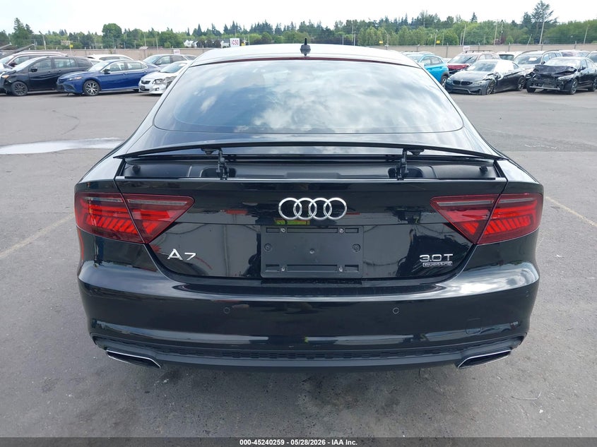 2016 Audi A7 3.0T Premium Plus VIN: WAU2GAFC5GN031864 Lot: 45240259