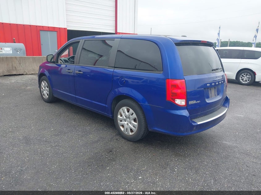 Vin: 2c4rdgbg5kr500291, lot: 45738053, dodge grand caravan se 20193