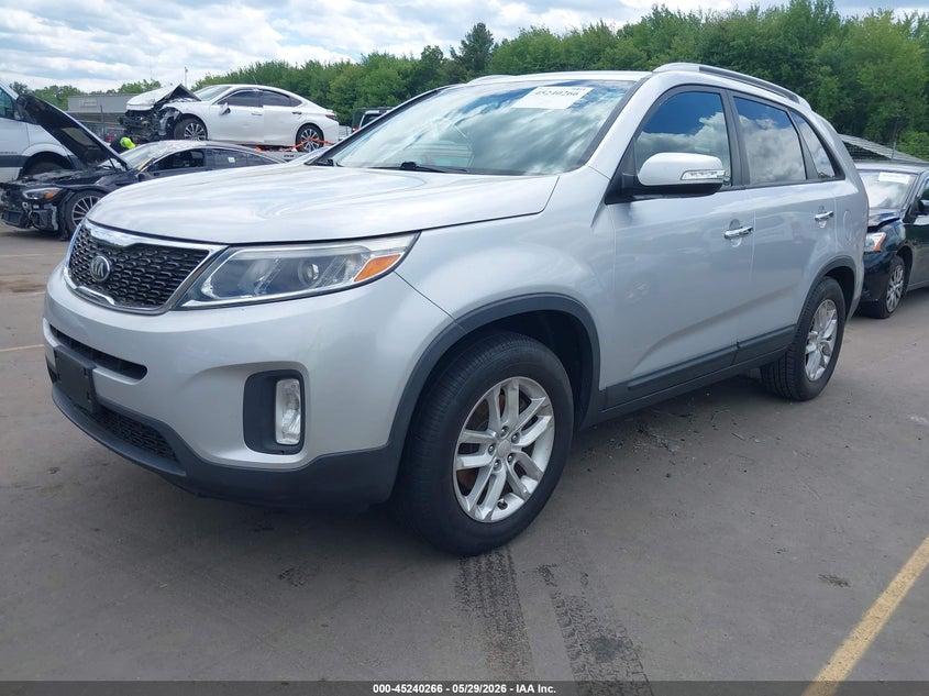 2014 Kia Sorento Lx 5XYKT3A66EG473455 photo 1