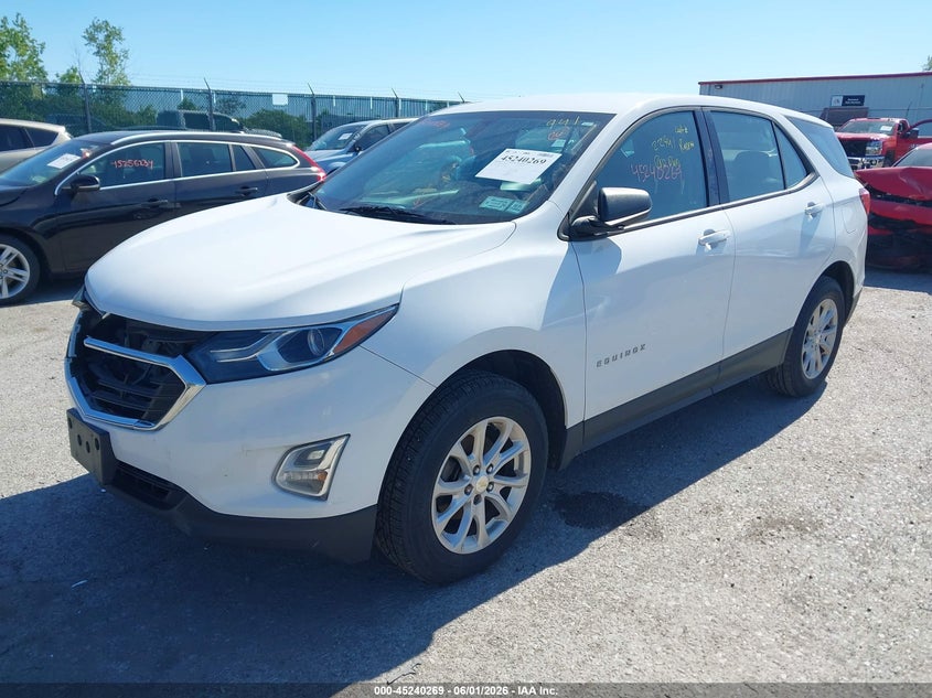 2018 Chevrolet Equinox Ls 3GNAXREV7JL165158 photo 1