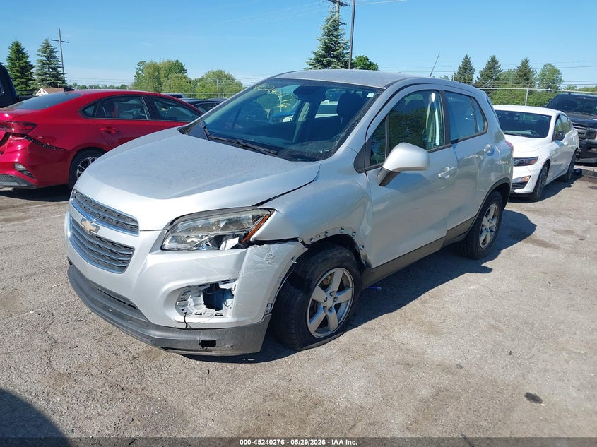 Vin: 3gncjnsb4gl165625, lot: 45738067, chevrolet trax 1ls 20162