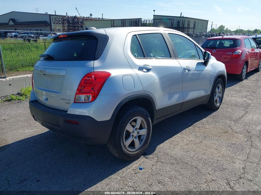 Vin: 3gncjnsb4gl165625, lot: 45738067, chevrolet trax 1ls 20164