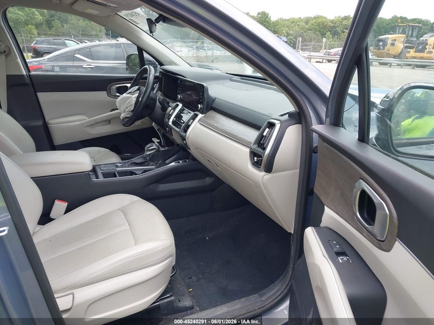 VIN 5XYRLDLC0NG096581 2022 KIA SORENTO X-LINE S