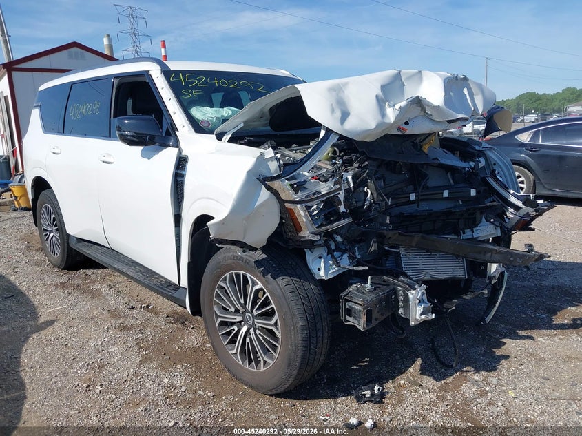 Vin: jn8ay3be2s9401057, lot: 45738083, nissan armada sl 4wd 2025 img_1