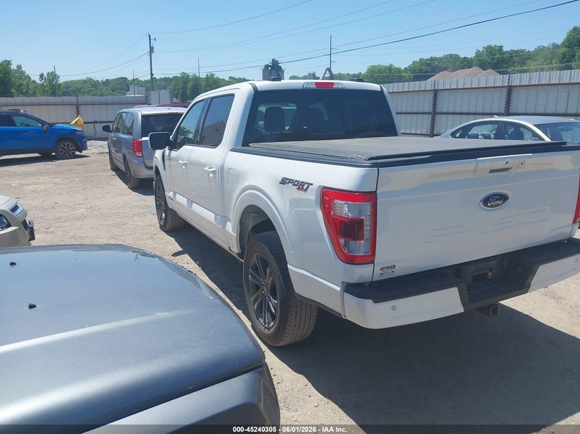 VIN 1FTFW1ED1PFC96342 2023 FORD F-150 LARIAT
