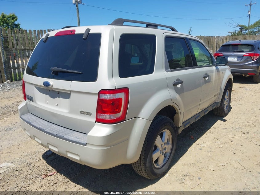 2008 FORD ESCAPE — zdjęcie 4