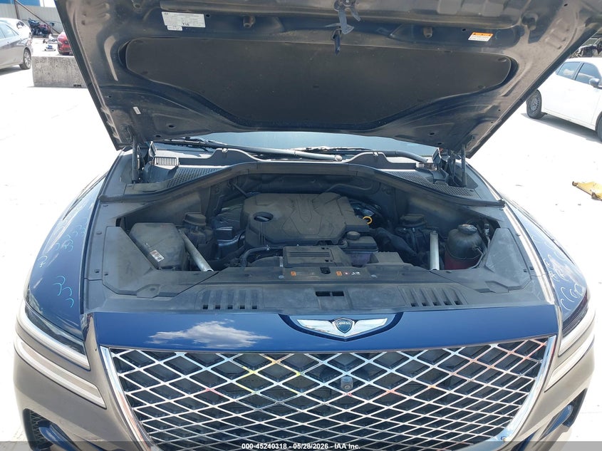2022 Genesis Gv80 2.5T Awd VIN: KMUHBDSBXNU077457 Lot: 45240318