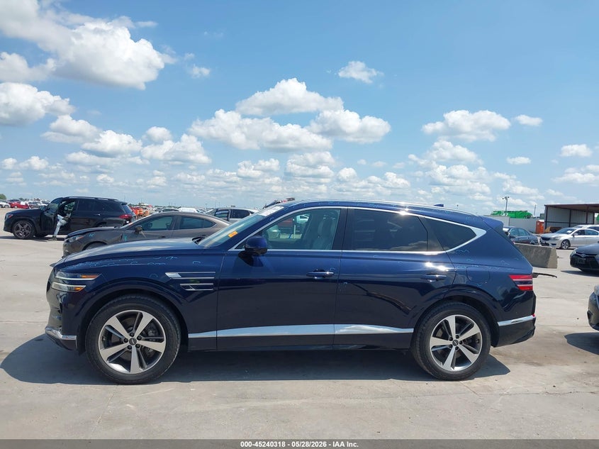 2022 Genesis Gv80 2.5T Awd VIN: KMUHBDSBXNU077457 Lot: 45240318