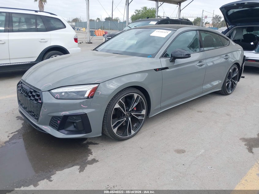 Vin: wauc4cf5xna040560, lot: 45738114, audi s5 sportback premium plus tfsi quattro tiptronic 20222