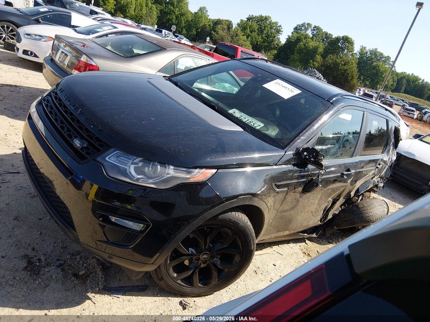 Vin: salcr2bg7gh581073, lot: 45738116, land rover discovery sport hse 20162