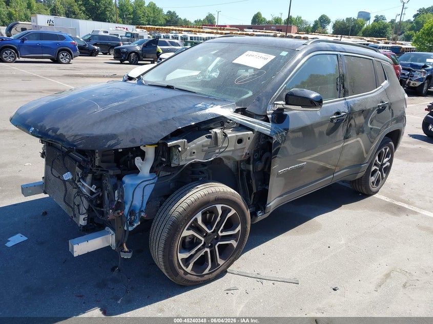 2022 Jeep Compass Limited 4x4 3C4NJDCB1NT116034 photo 1
