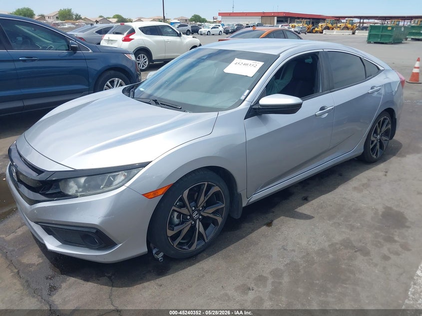 2021 HONDA CIVIC SEDAN 2.0L I-4 DOHC, VVT, 158HP