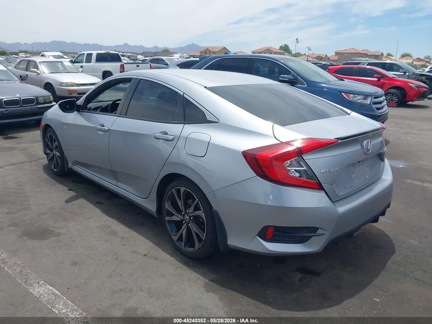 2021 HONDA CIVIC SEDAN 2.0L I-4 DOHC, VVT, 158HP