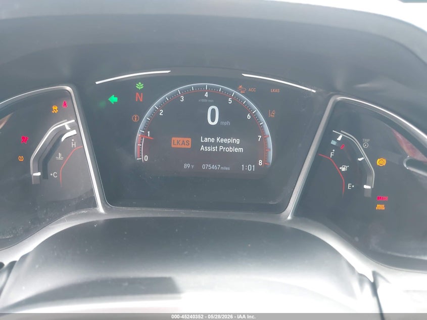 2021 HONDA CIVIC SEDAN 2.0L I-4 DOHC, VVT, 158HP