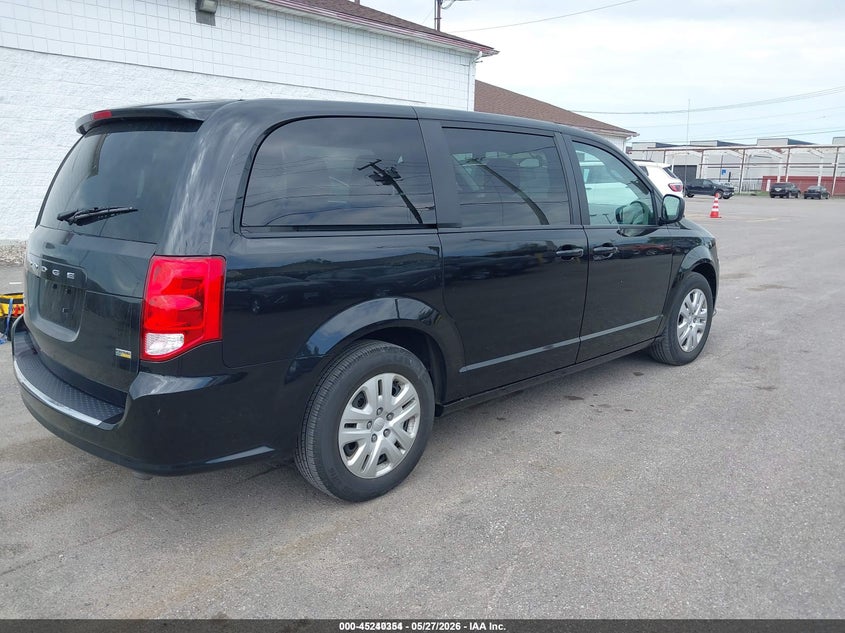 Vin: 2c4rdgbg3jr273360, lot: 45738145, dodge grand caravan se 20184