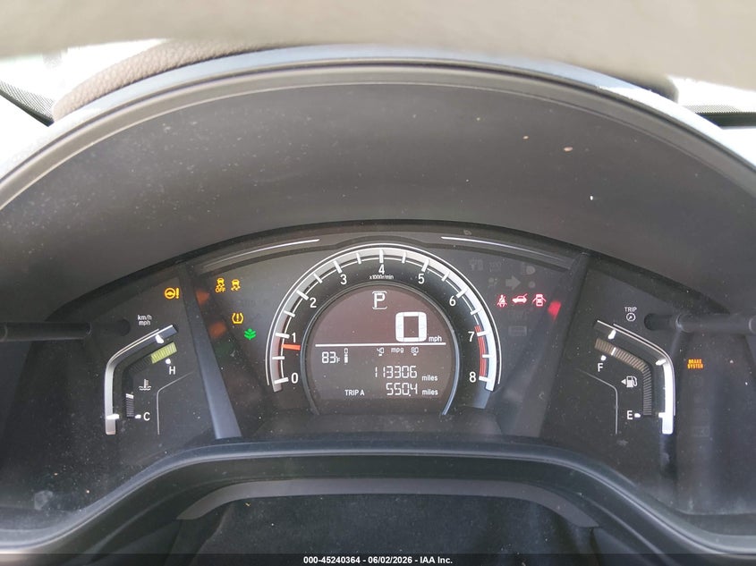 2017 HONDA CR-V SPORT UTILITY VEHICLE 2.4L I-4 DI, DOHC, VVT, 184HP