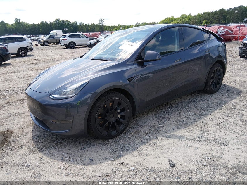 Vin: 7saygdee2na006563, lot: 45738180, tesla model y long range dual motor all-wheel drive 20222