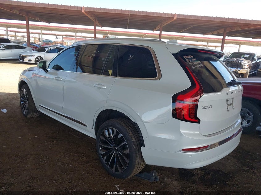 VOLVO XC90 2026 VIN YV4M12PE5T1492483